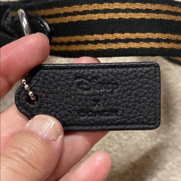 Coach Black Fanny Pack for Walt Disney World 50th Anniversary - Picture 3 of 4
